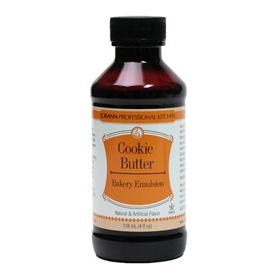 Cookie Butter Bakery Emulsion, 4oz, Lorann Oils