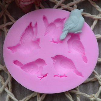 Mini Birds Silicone Mold