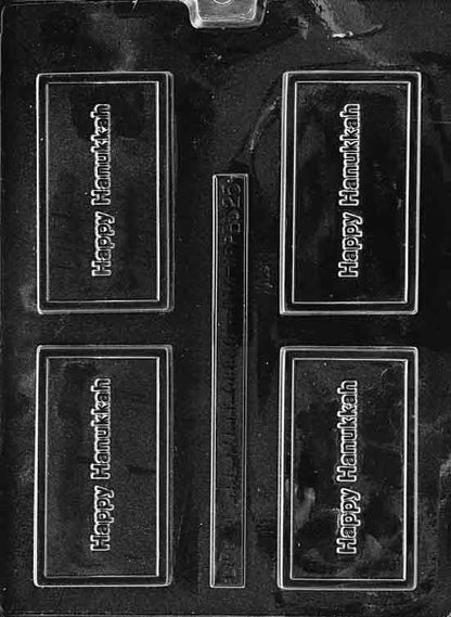 Happy Chanukah Chocolate Bar Mold