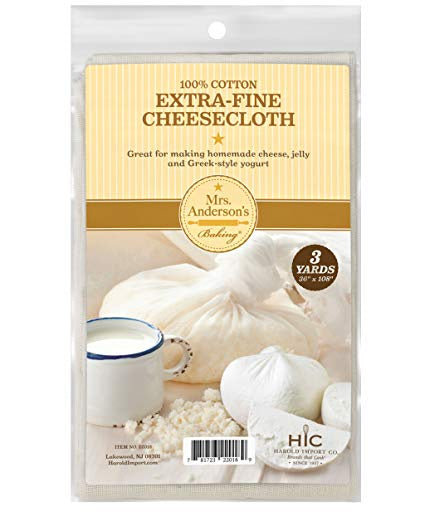 Extra-Fine Cheesecloth, Mrs. Anderson's
