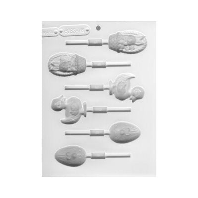 Easter Assortment Lollipop Candy Mold