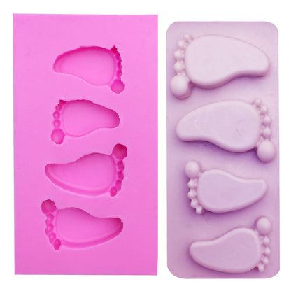 Baby Footprint Silicone Mold
