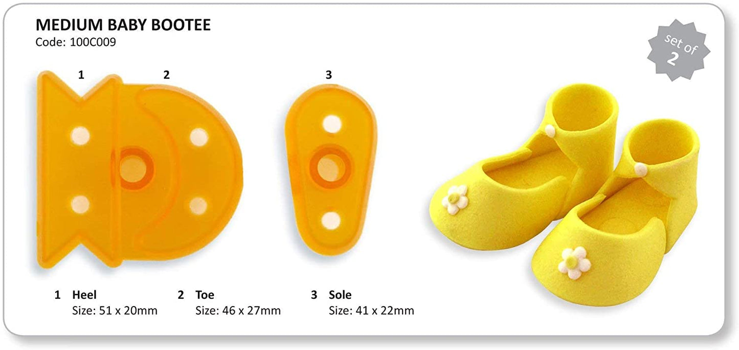 Medium Baby Bootee Cutter Set