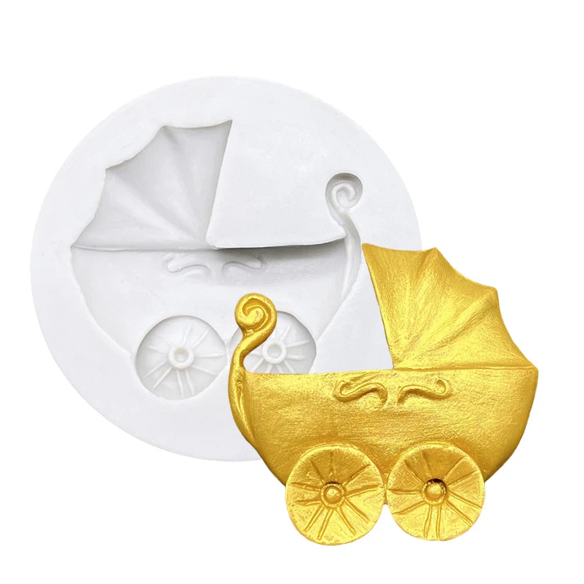 Baby Carriage Silicone Mold