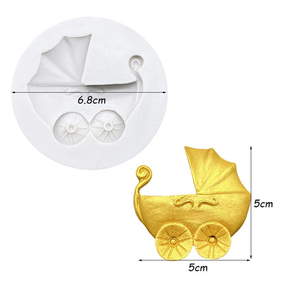 Baby Carriage Silicone Mold