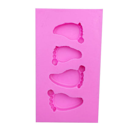 Baby Footprint Silicone Mold