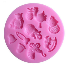 Baby Shower Assortment Silicone Mold