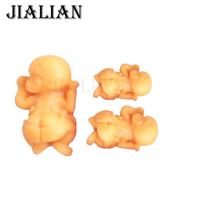 Baby Silicone Mold, 3 Cavities