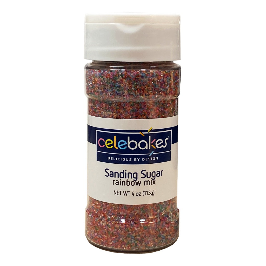Celebakes Rainbow Mix Sanding Sugar