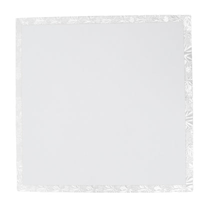 20 Inch Square, Silver Cake Drum