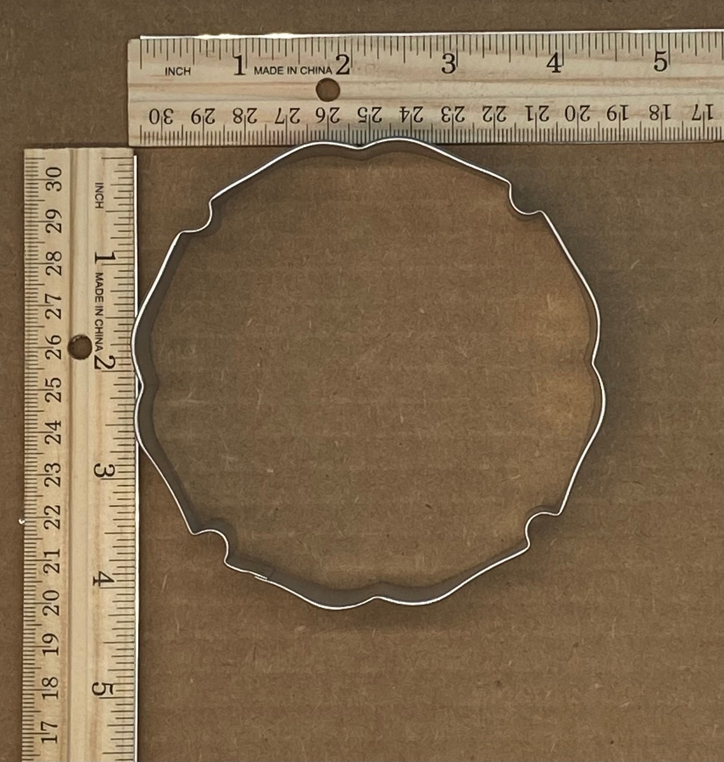 4.25 Inch Badge/Plaque Cookie Cutter
