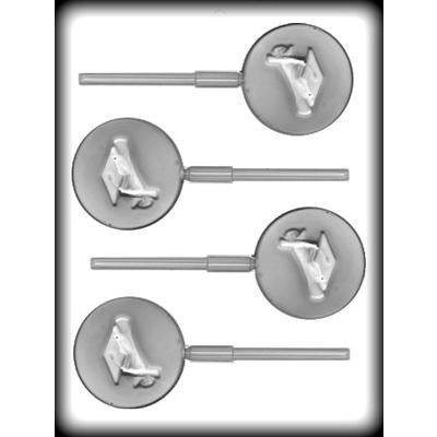 Cap And Diploma Lollipop Chocolate Mold