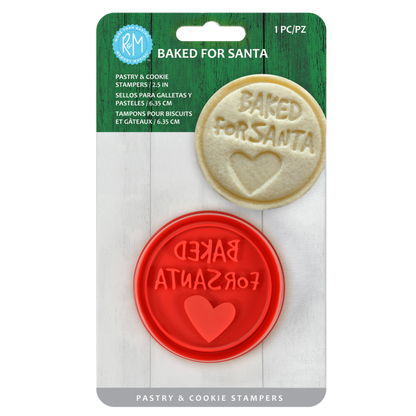 Baked For Santa Christmas Cookie Stamp