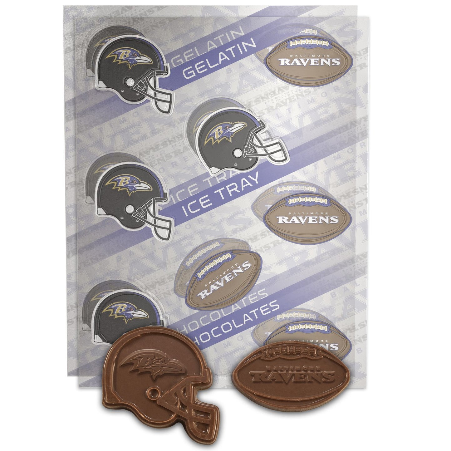 Baltimore Ravens NFL Chocolate Mold