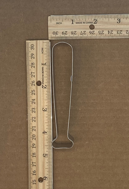 4.5 Inch Baseball Bat Cookie Cutter