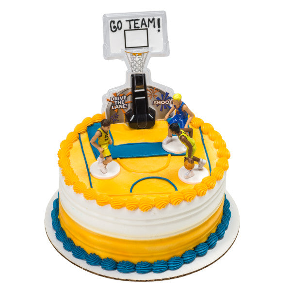 Basketball Cake Topper Set