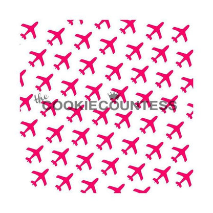 Airplanes Stencil