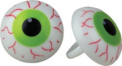 Halloween Eye Cupcake Rings - 12 Cupcake