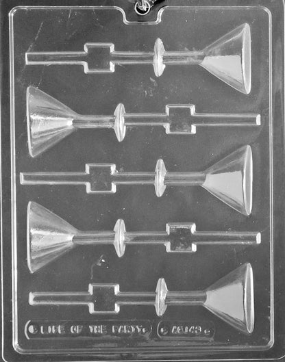 Martini Glass Lollipop Chocolate Mold