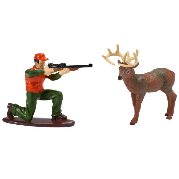 Deer Hunting Cake Topper Set