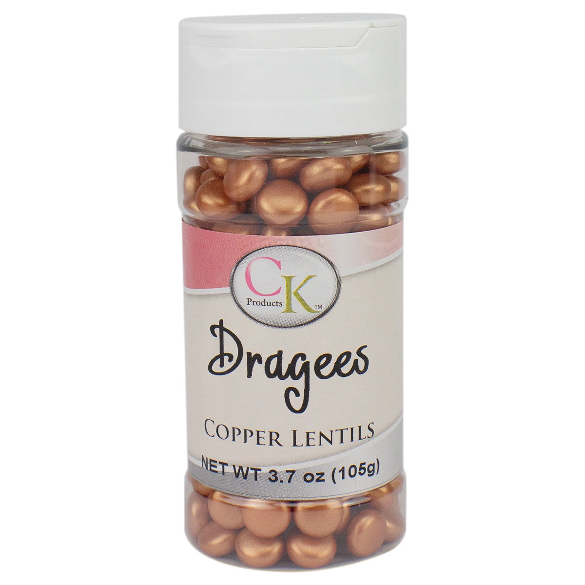 Celebakes Dragees, Copper Lentils