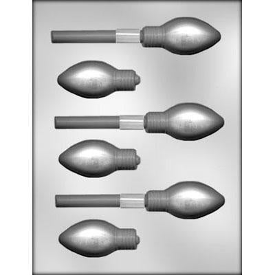 Christmas Bulb Lollipops and Chocolate Mold