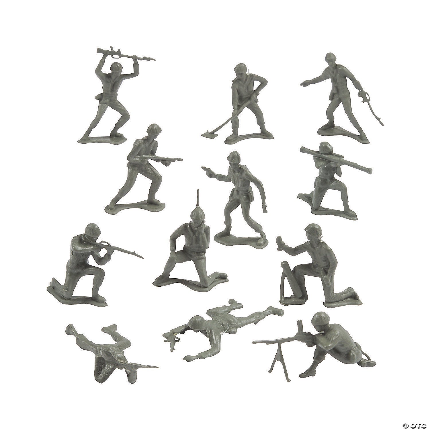 Army Figures - Plastic - Assorted Poses