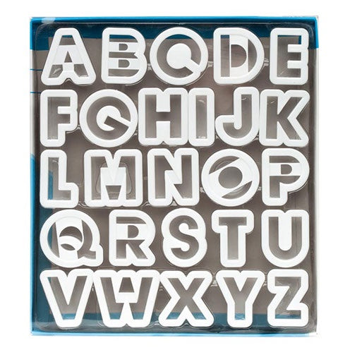 Ateco Plastic Alphabet Cutter Set