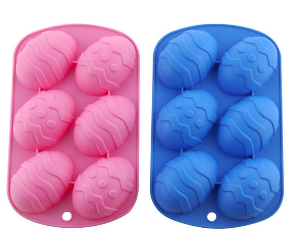 Easter Egg Shape Silicone Mold - Set of 2
