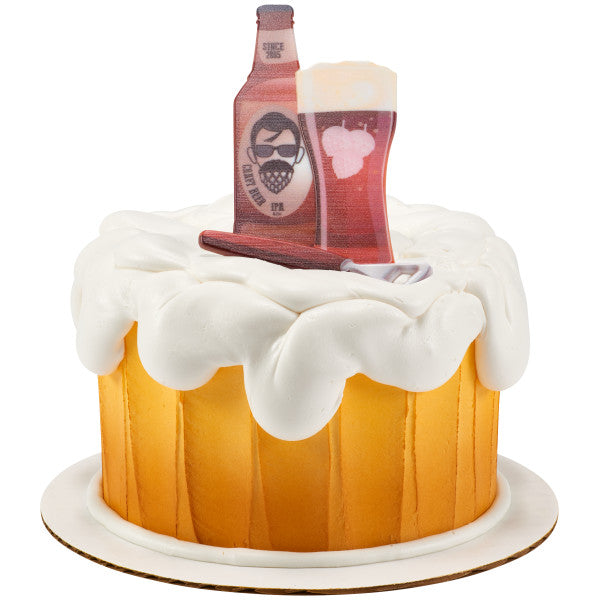 Beard and Hops Beer Cake Layon