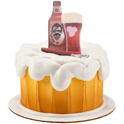 Beard and Hops Beer Cake Layon