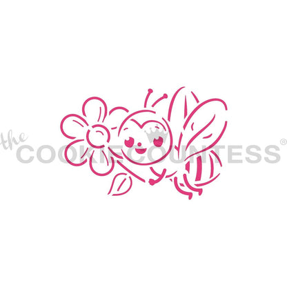 Bee Paint Your Own Stencil