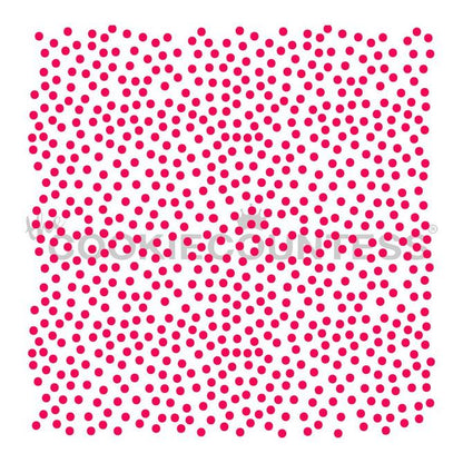 Doodle Dots Background Stencil