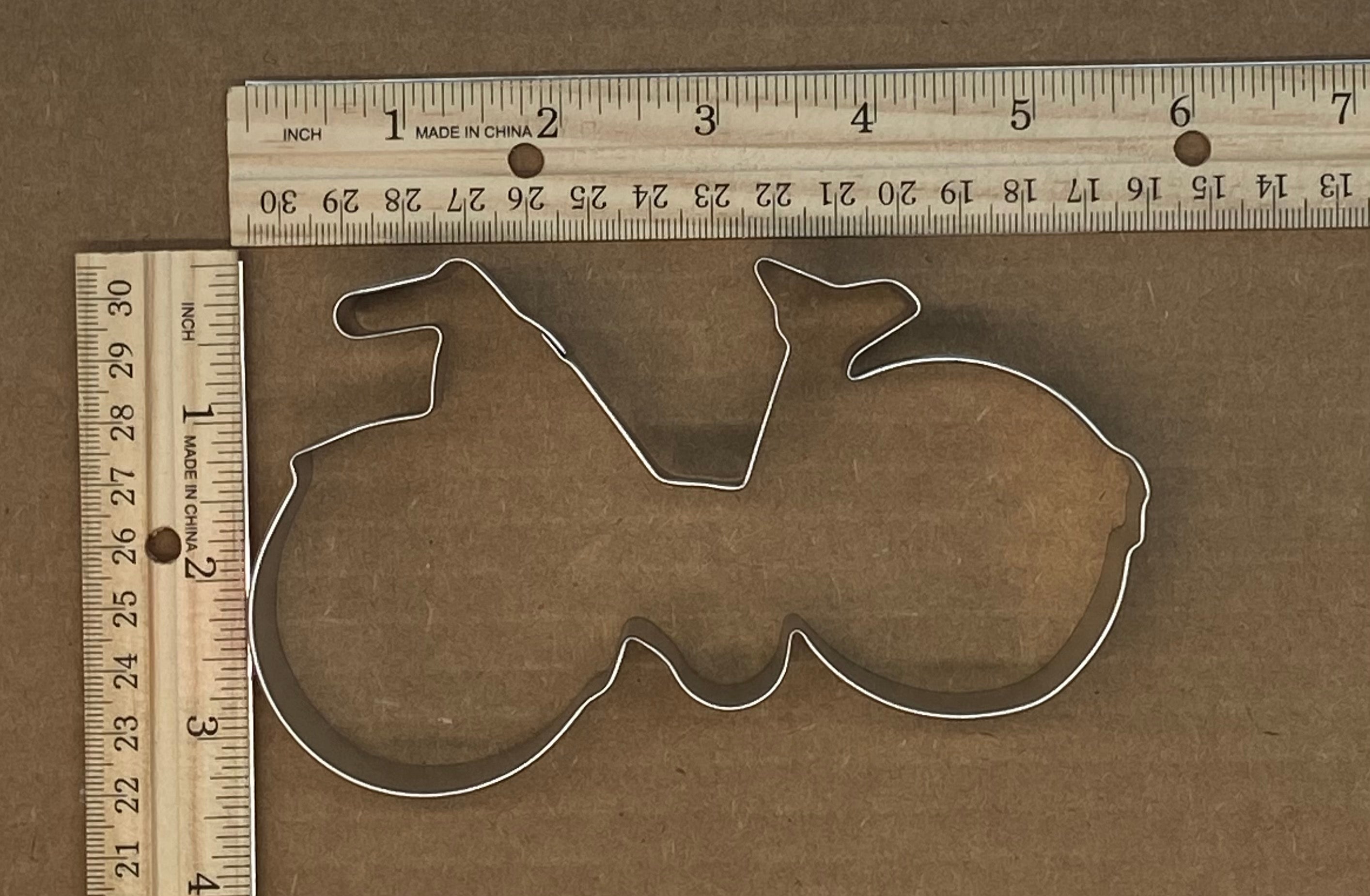 5.5 Inch Bicycle Cookie Cutter