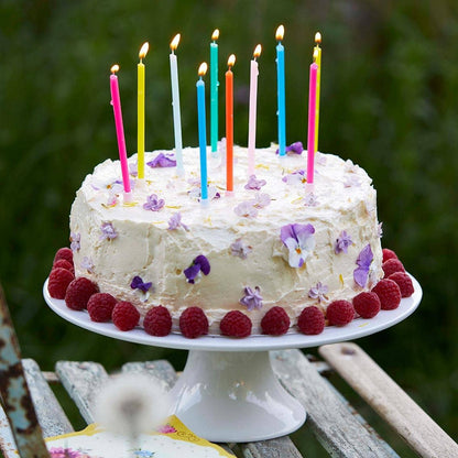 Bright Rainbow Birthday Candles