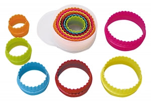 6 Piece Double-Sided Round Cutter Set