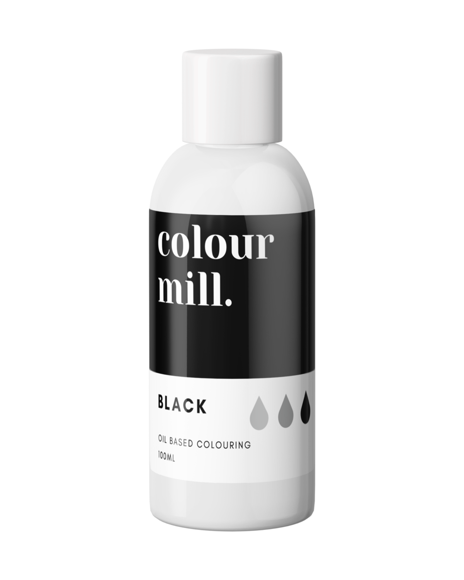 Black, 100ml, Colour Mill Oil Based Colouring