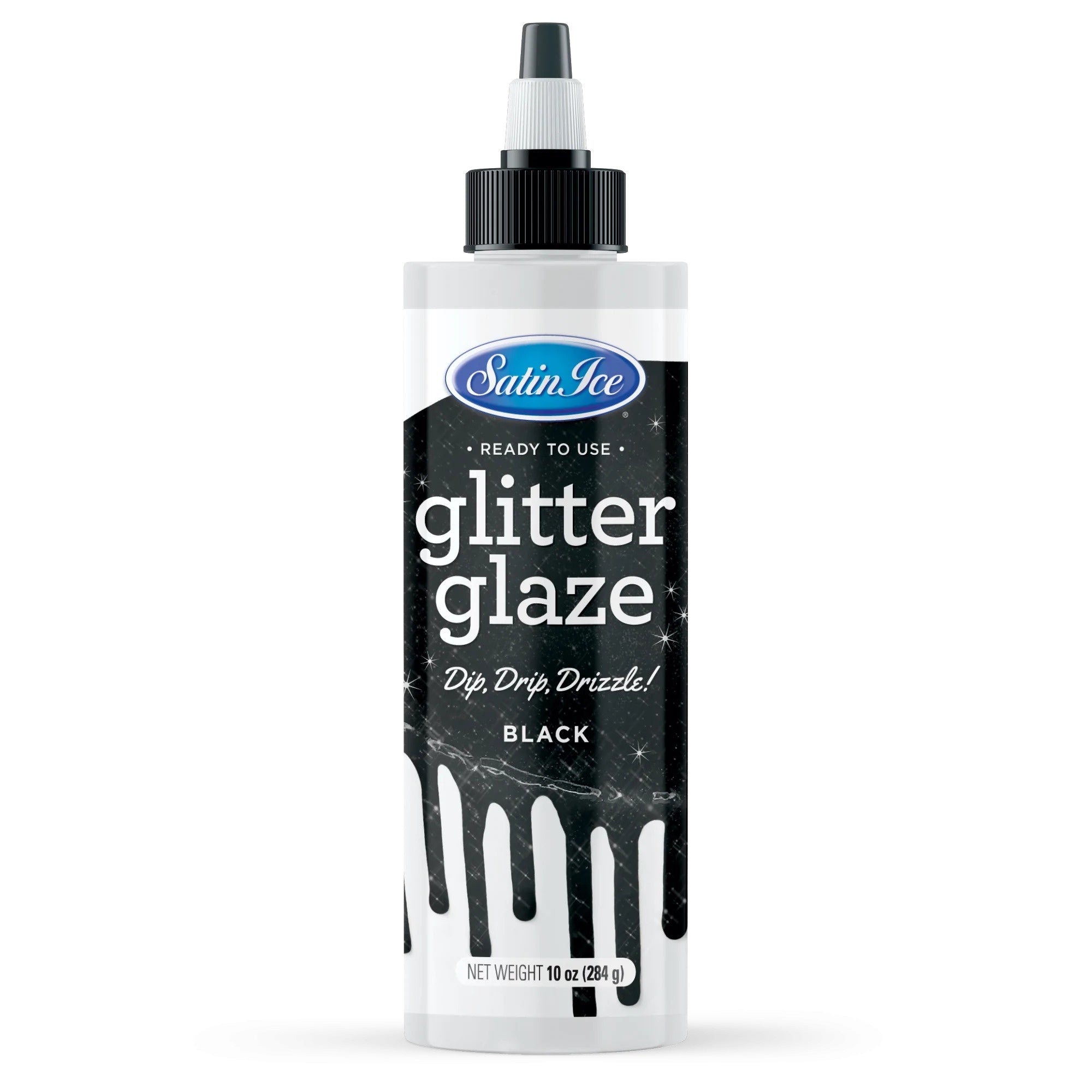 Black Glitter Glaze
