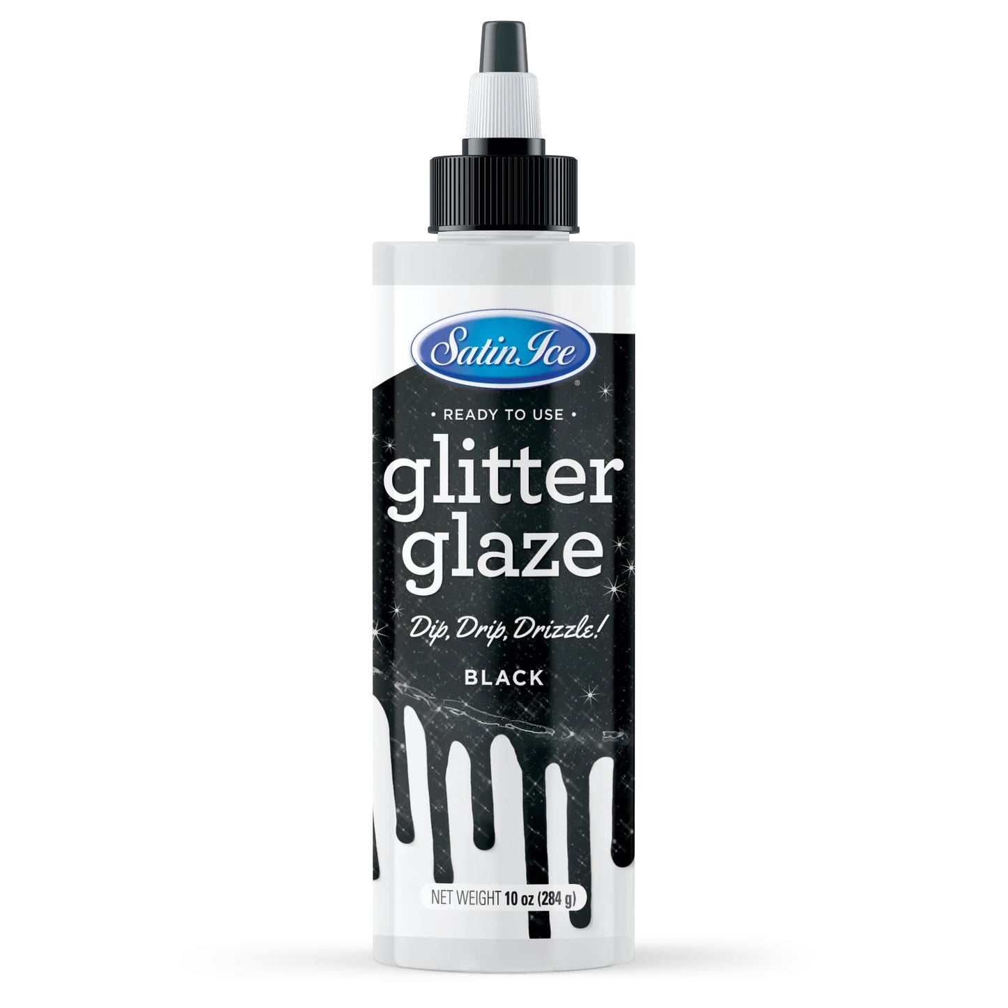 Black Glitter Glaze