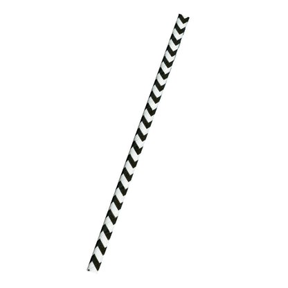 Celebakes Cake Pop Straws - Black Chevron