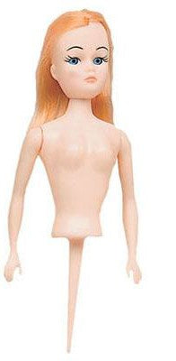 Doll Pick with Strawberry Blonde Hair