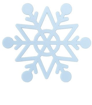 Blue Snowflake Layon