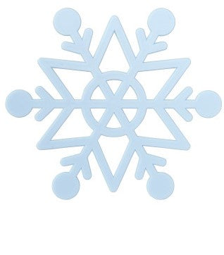 Blue Snowflake Layon