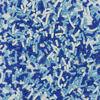 Blue, White & Navy Sprinkles / Jimmies