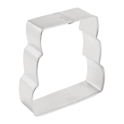 Suitcase or Book Stack Cookie Cutter