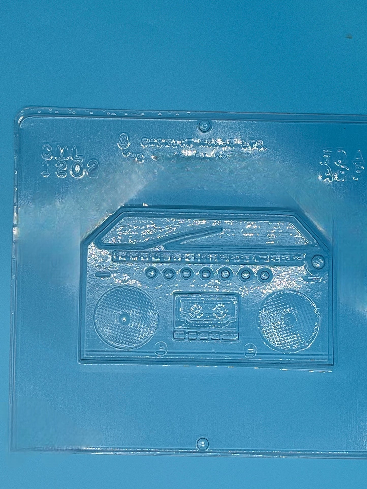 Boom Box Radio Chocolate Mold