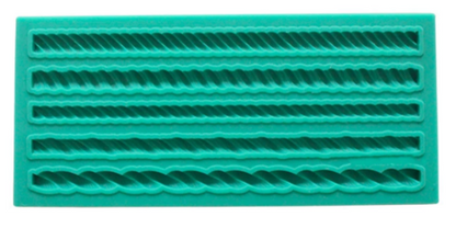 Mini Rope Borders Silicone Mold