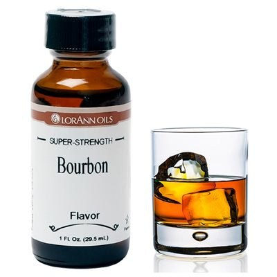 Bourbon Super Strength Flavor, 1oz, Lorann Oils