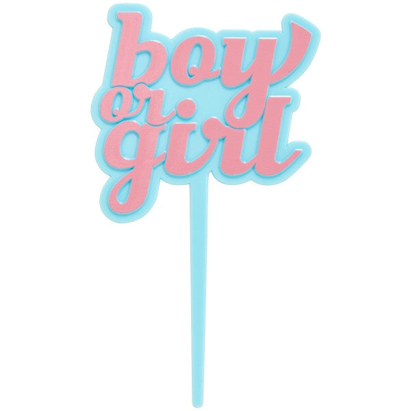 Boy or Girl Cake Pick