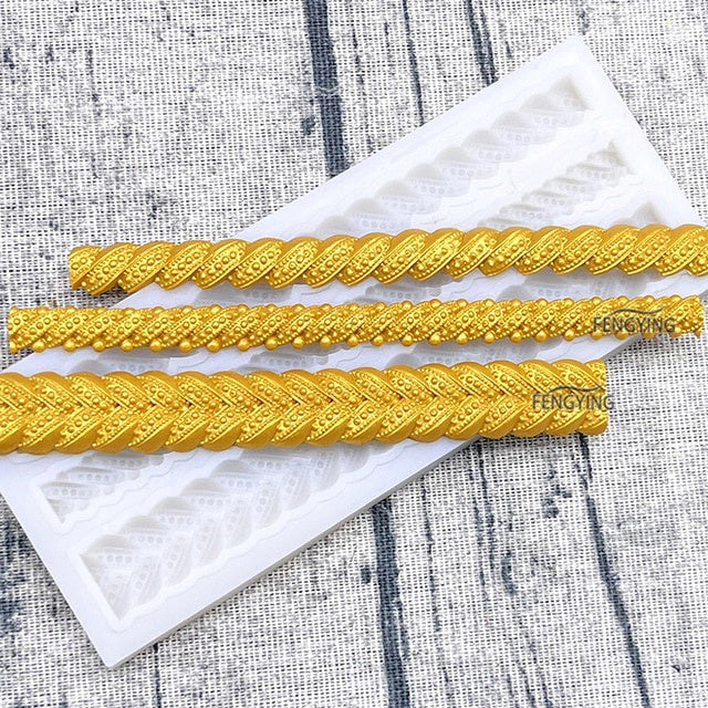 Short Braid Silicone Mold